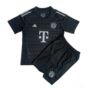 Bayern Munich Brankářské Dětské Venkovní dres komplet 2023-24 Krátký Rukáv (+ trenýrky)